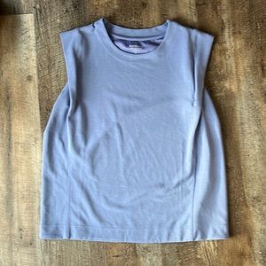 Athleta Seasoft Tank Sweatshirt Size M